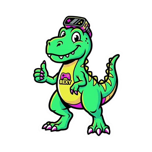 Rexy — the MATRIX mascot